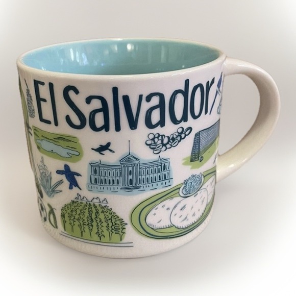 Starbucks Other - Starbucks Been There Series El Salvador Collectors Coffee Mug 14 OZ. New